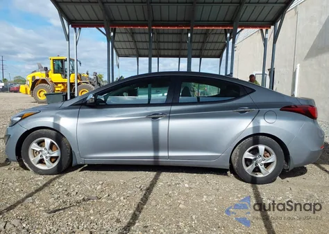 2015 Hyundai Elantra Se z USA, uszkodzony, nr VIN KMHDH4AE2FU265902